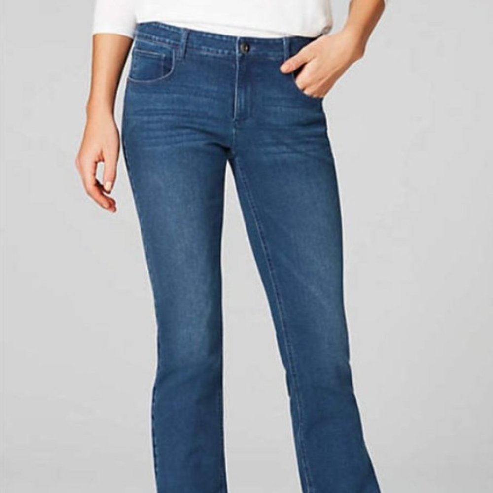 J Jill Petite Bootcut Jeans